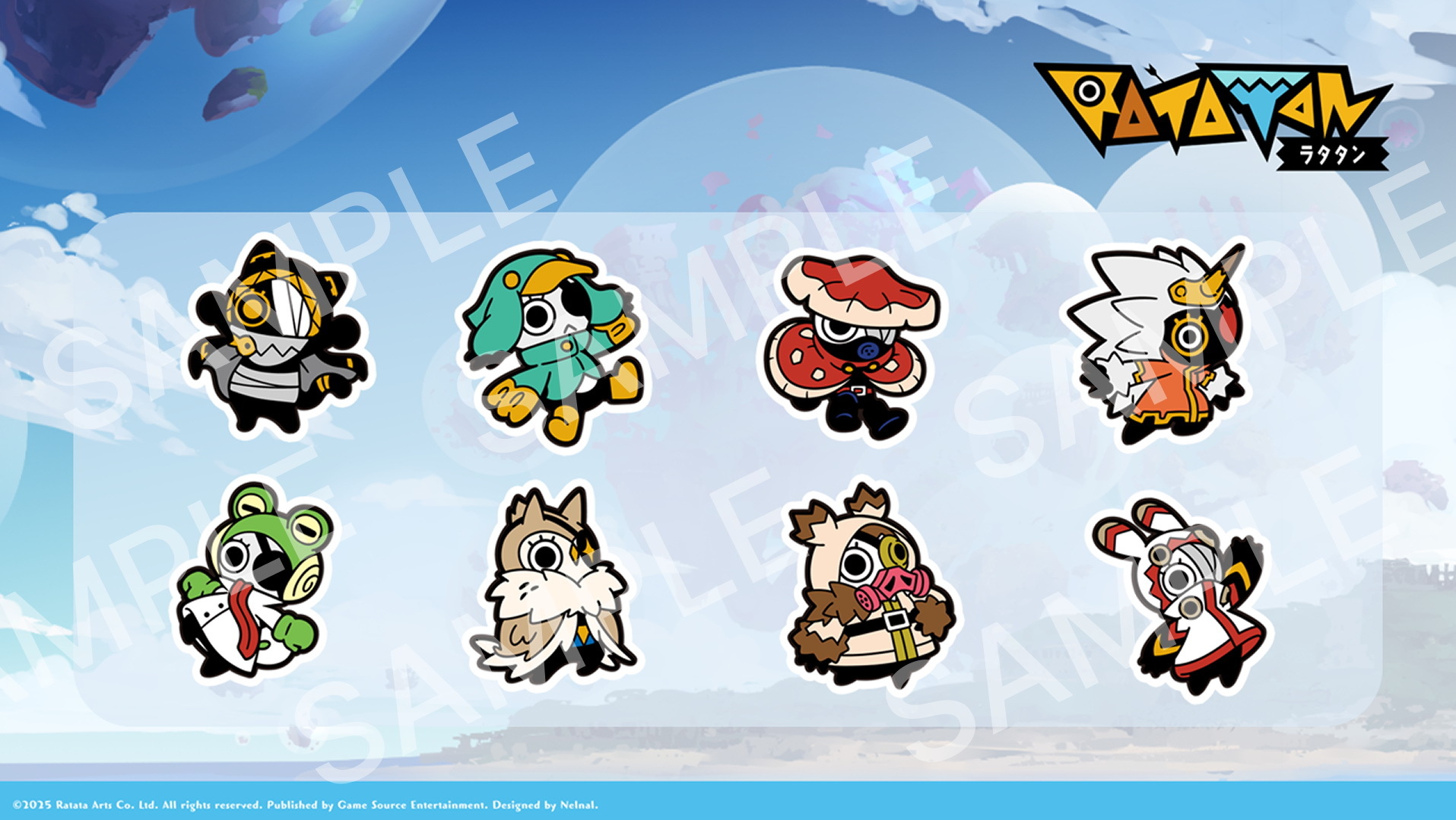 充滿特色的節奏指令扇子