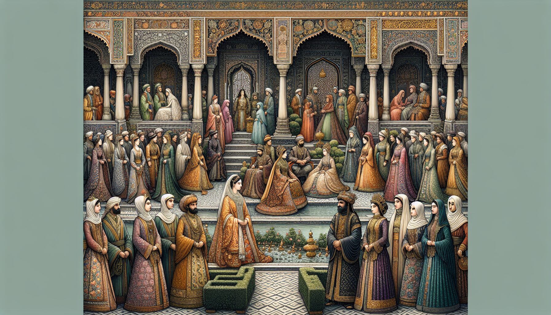 後宮生活與世界觀，科學推理解謎