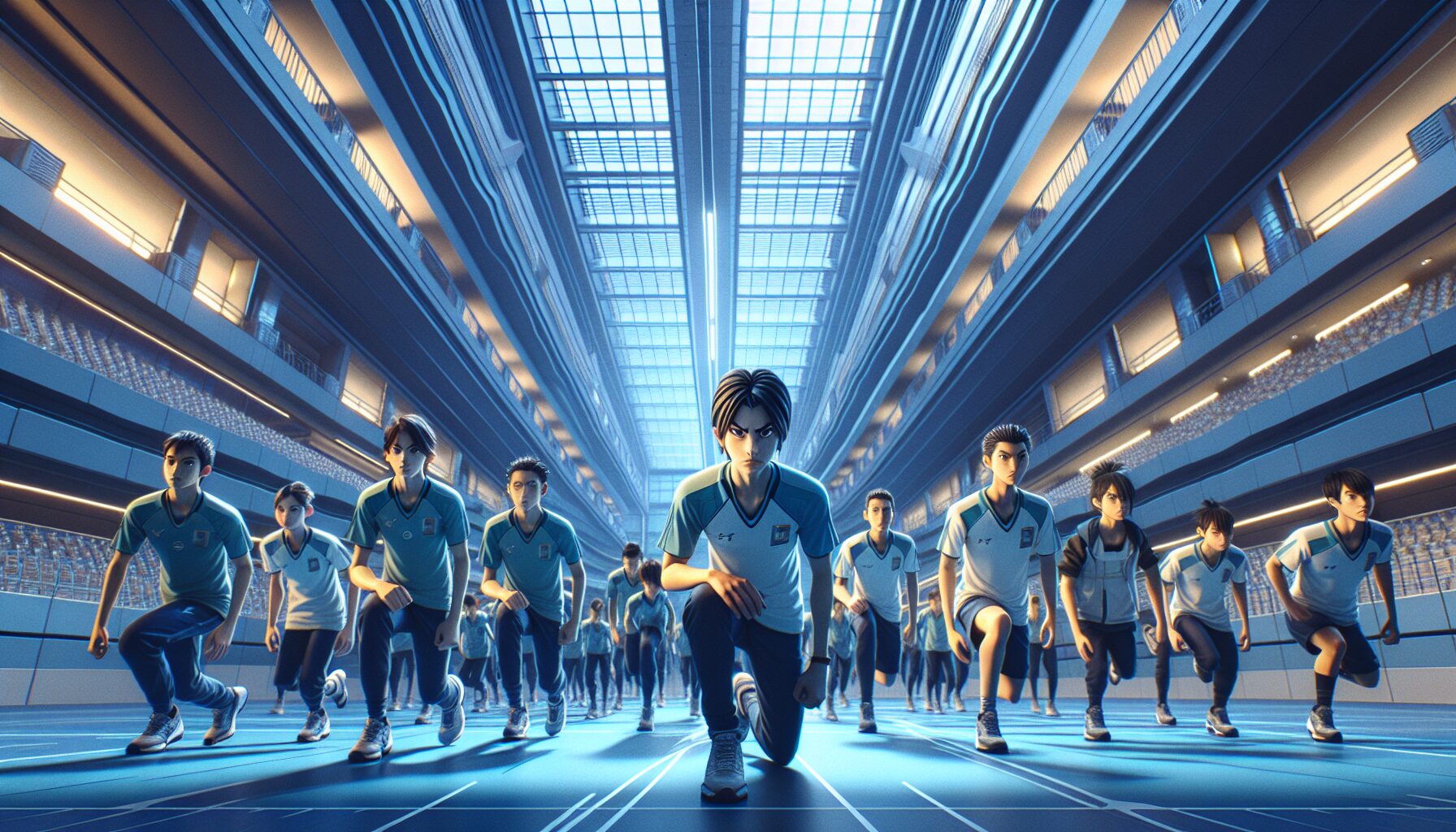 藍色監獄潔世一等主角群在監獄中訓練比拼