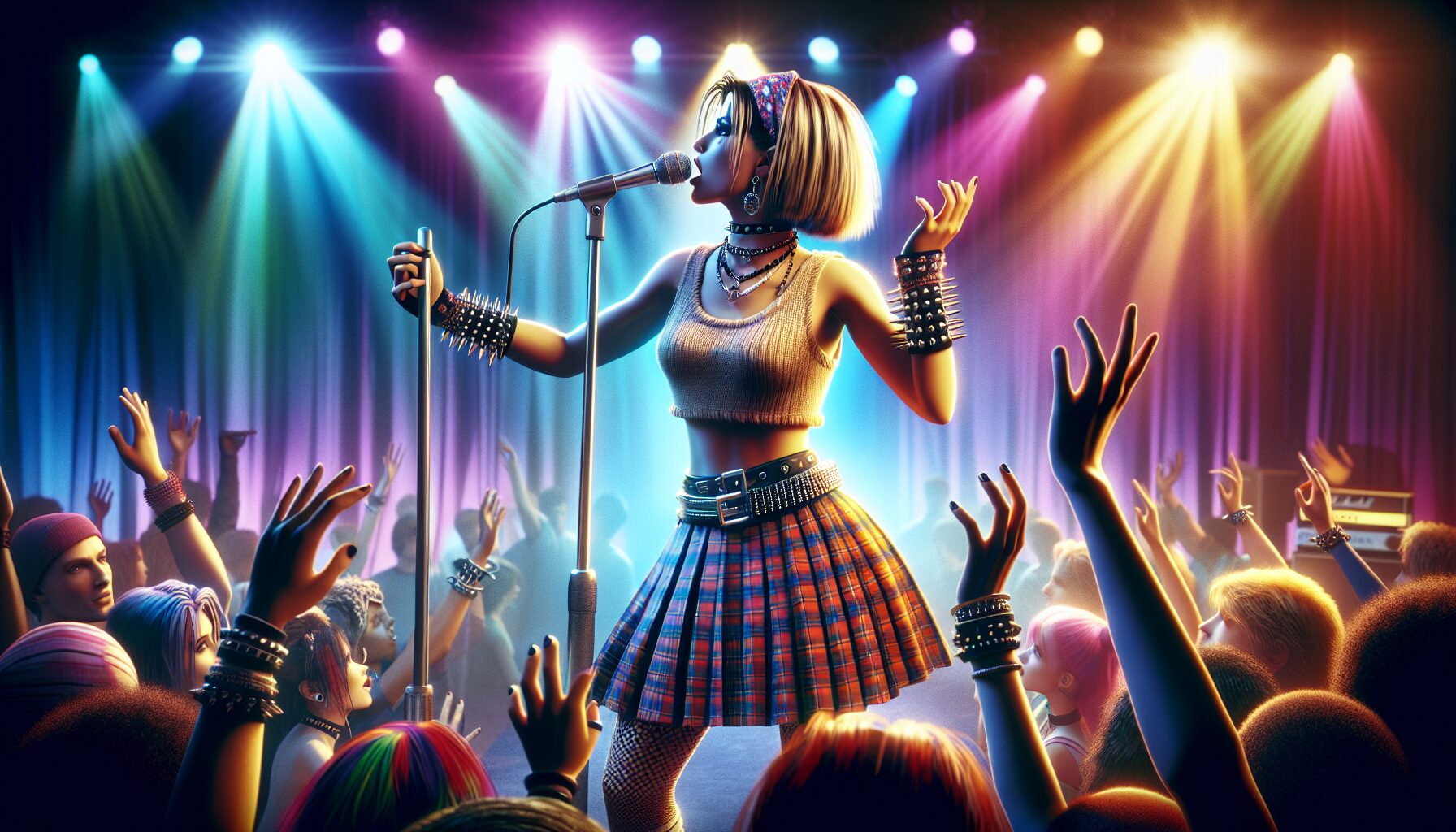 演唱會現場粉絲熱情合唱