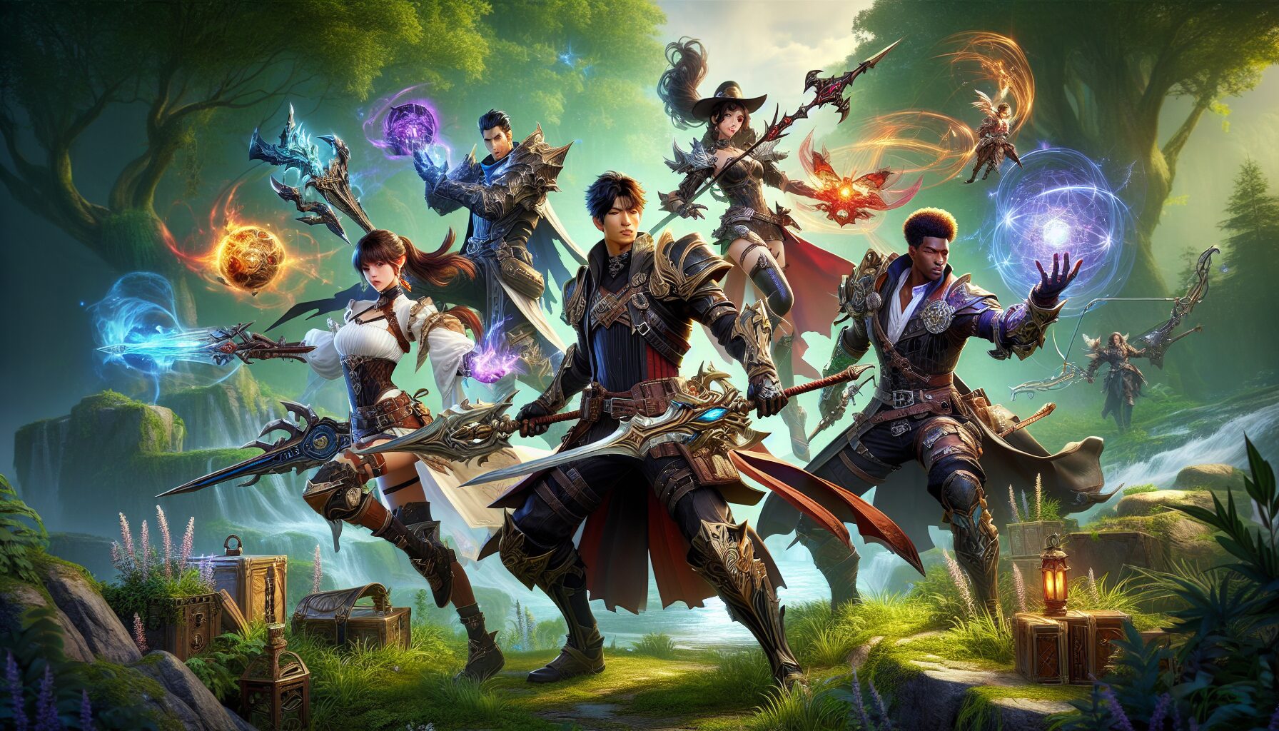 冒險家切換系統介紹實機畫面,三種類型同時登場