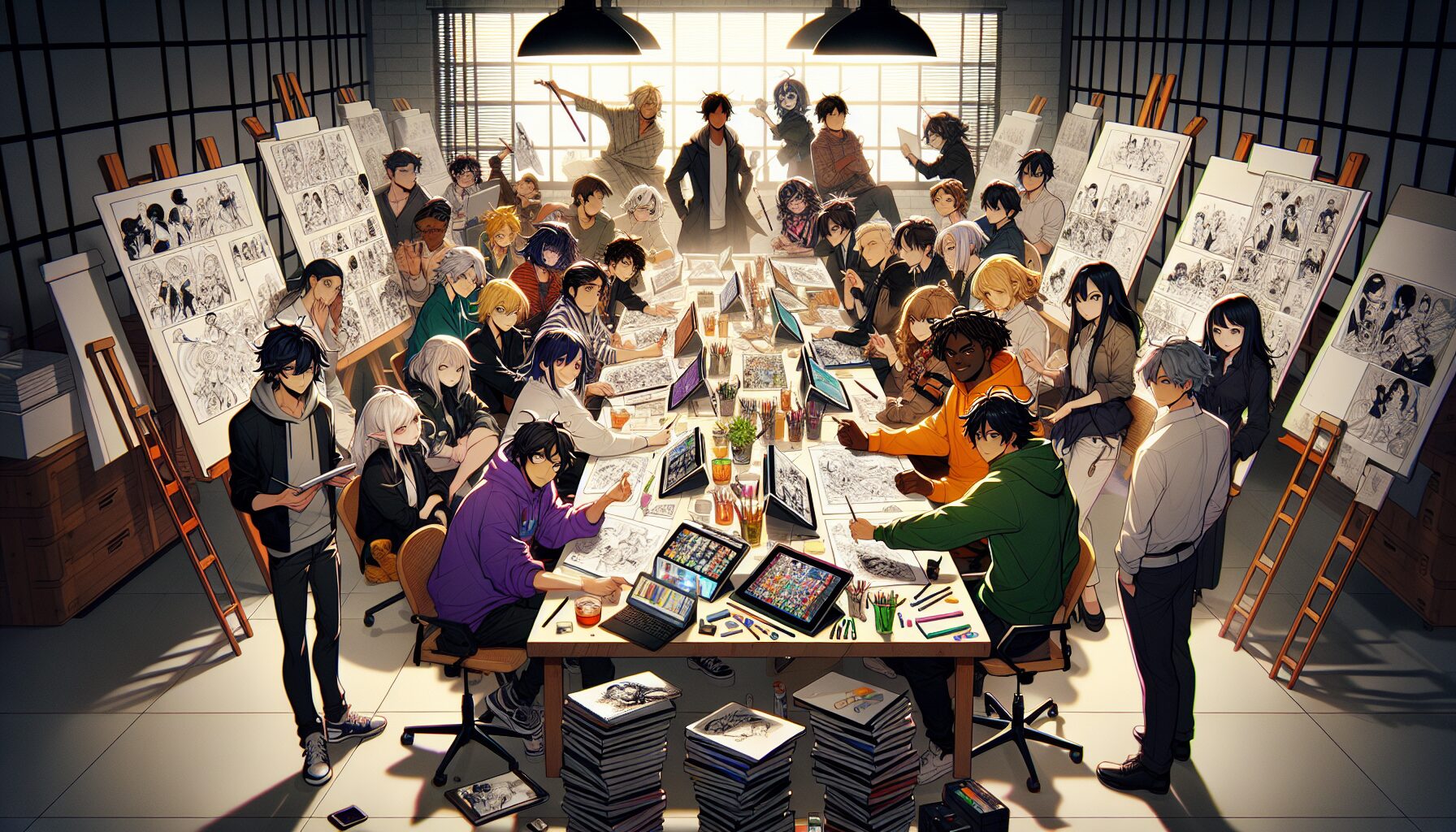 新舊獵人聲優群合照