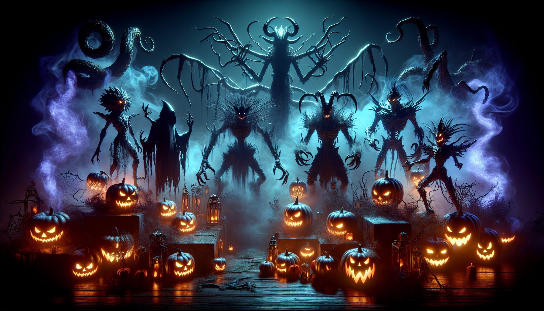 預告萬聖節活動PVE首領連戰介面