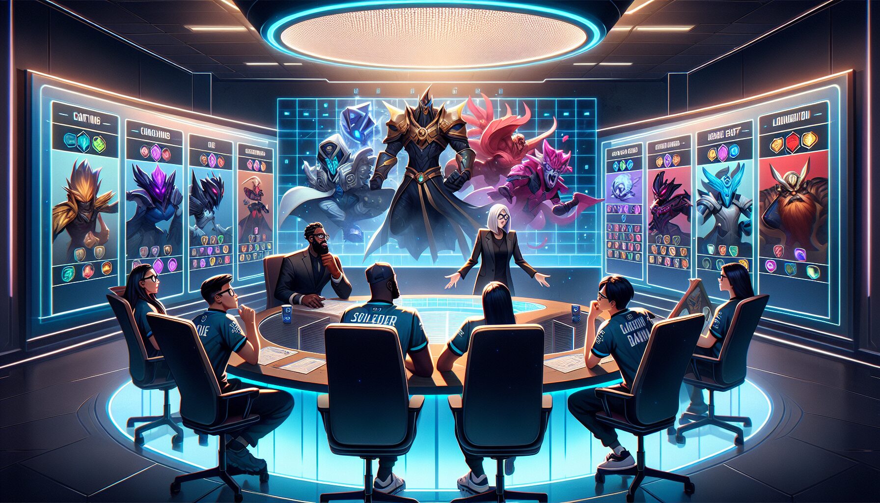 無畏選角(Fearless Draft)解說示意圖