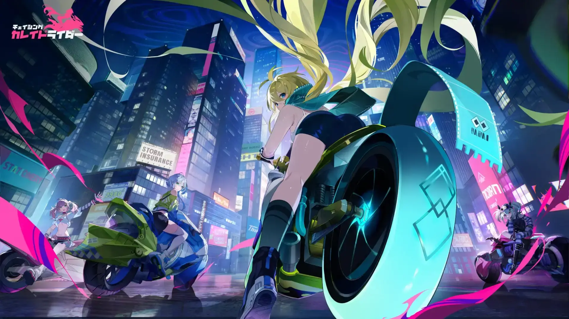 機車美少女RPG《代號 RIDER》TGS 2025亮相，釋出實機試玩與世界觀情報