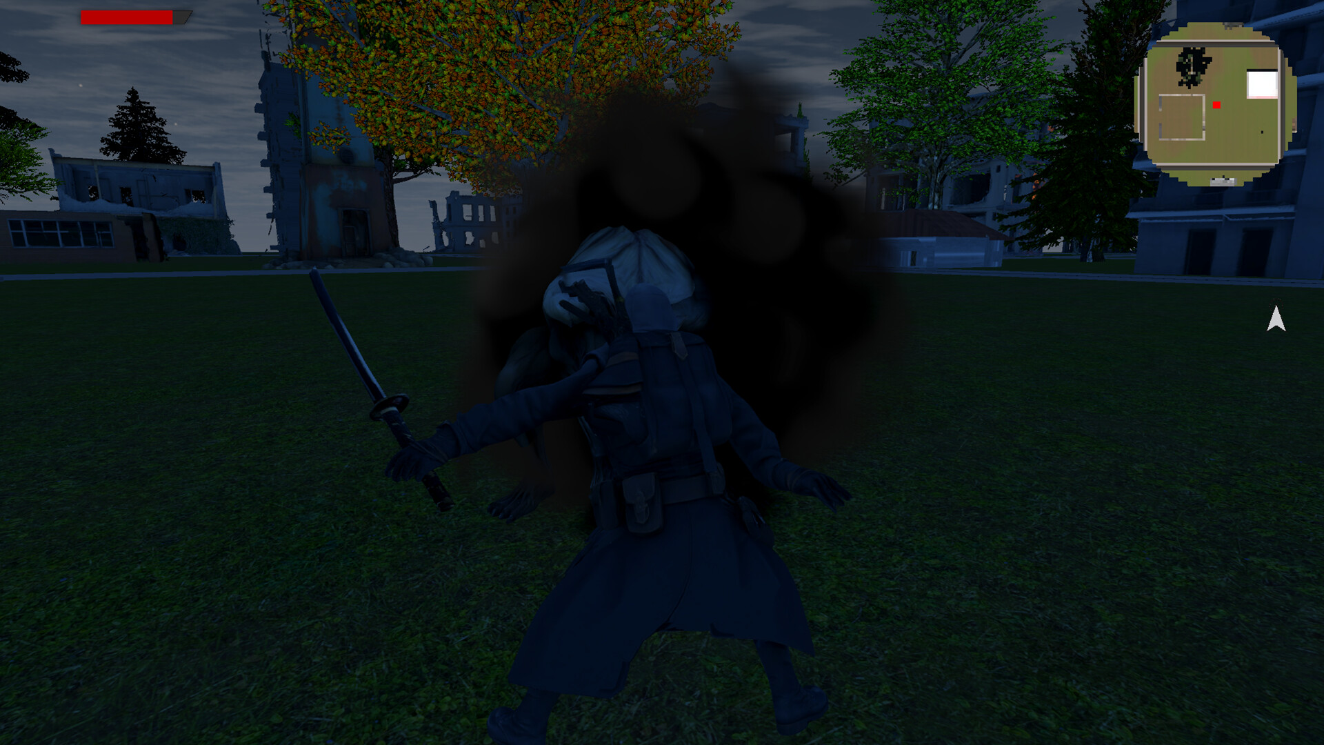 在幽暗的環境中迎戰敵人