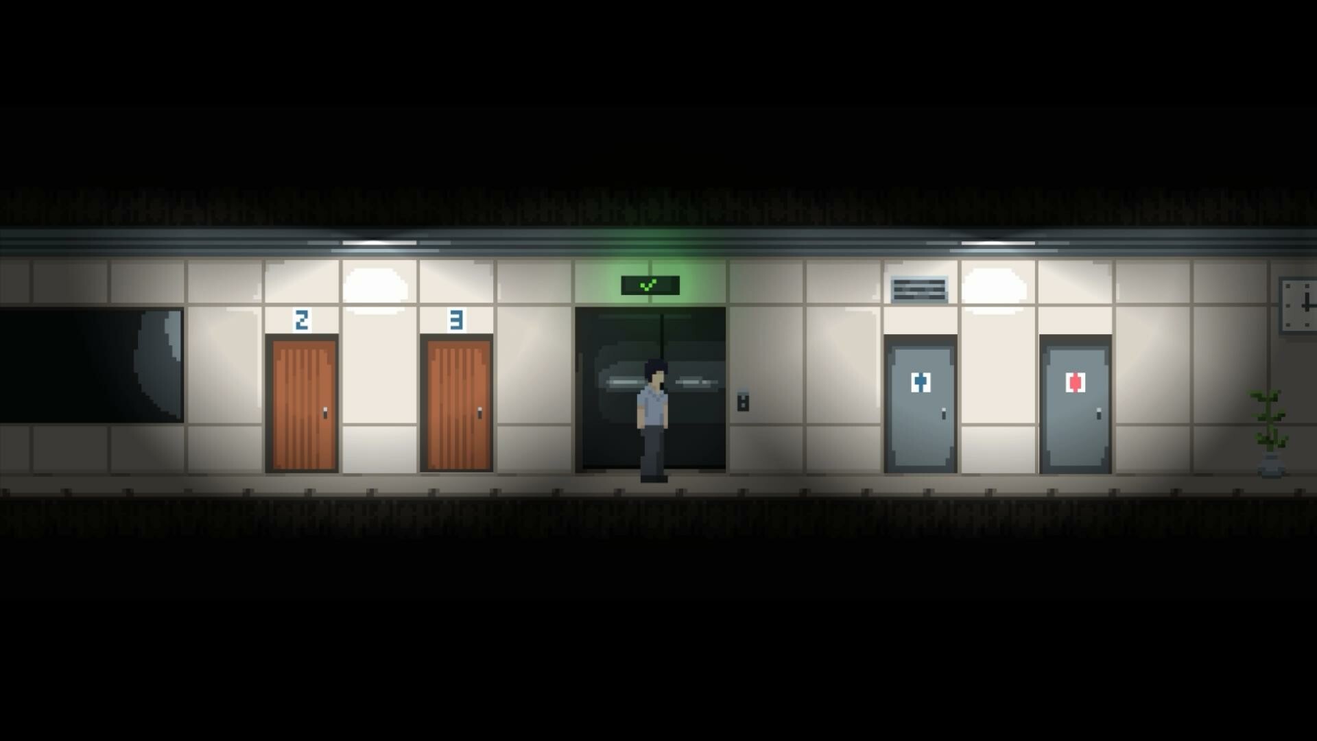 門後可能隱藏著未知的危險