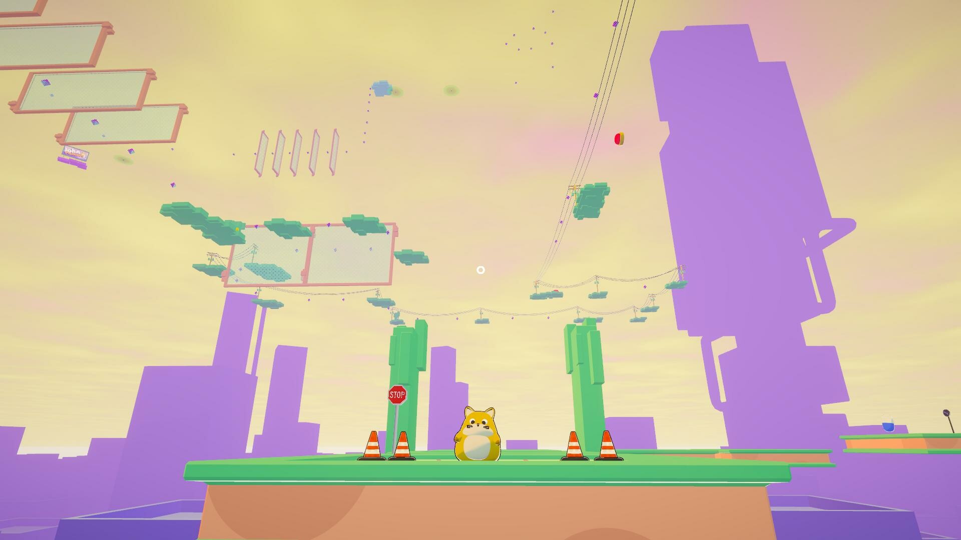 玩家在充滿挑戰的浮空島嶼間穿梭