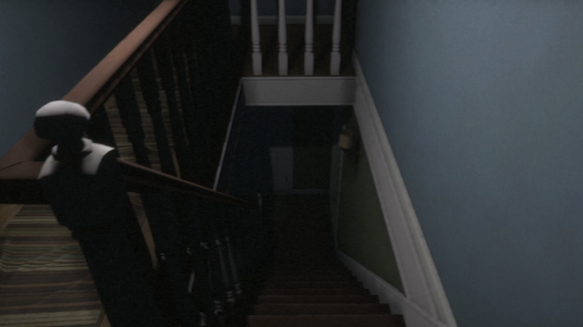 遊戲中的戶外場景，充滿神秘感