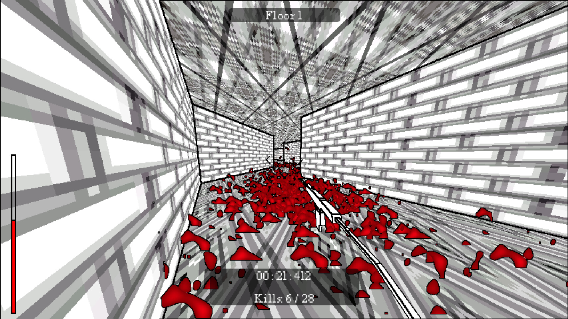 遊戲的抽象與黑暗風格營造出獨特的氛圍