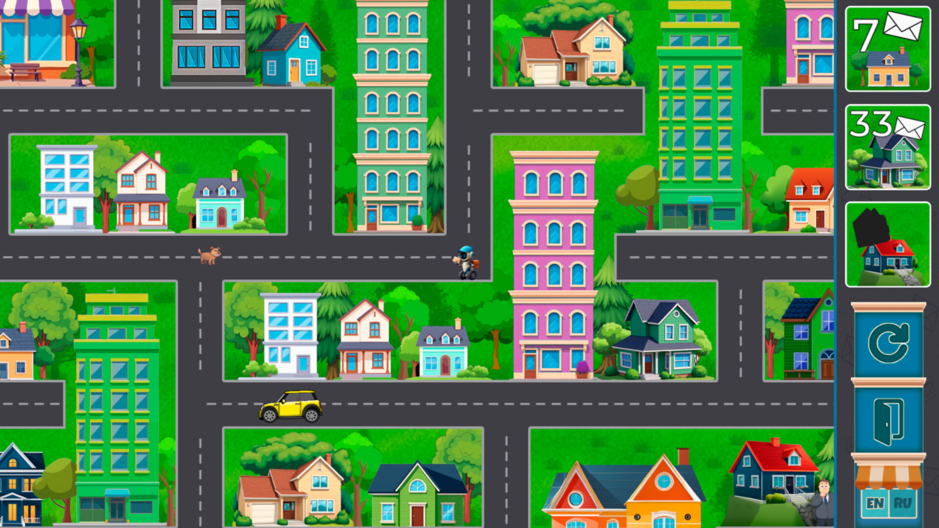 夜幕下的城市景色，霓虹燈光閃爍