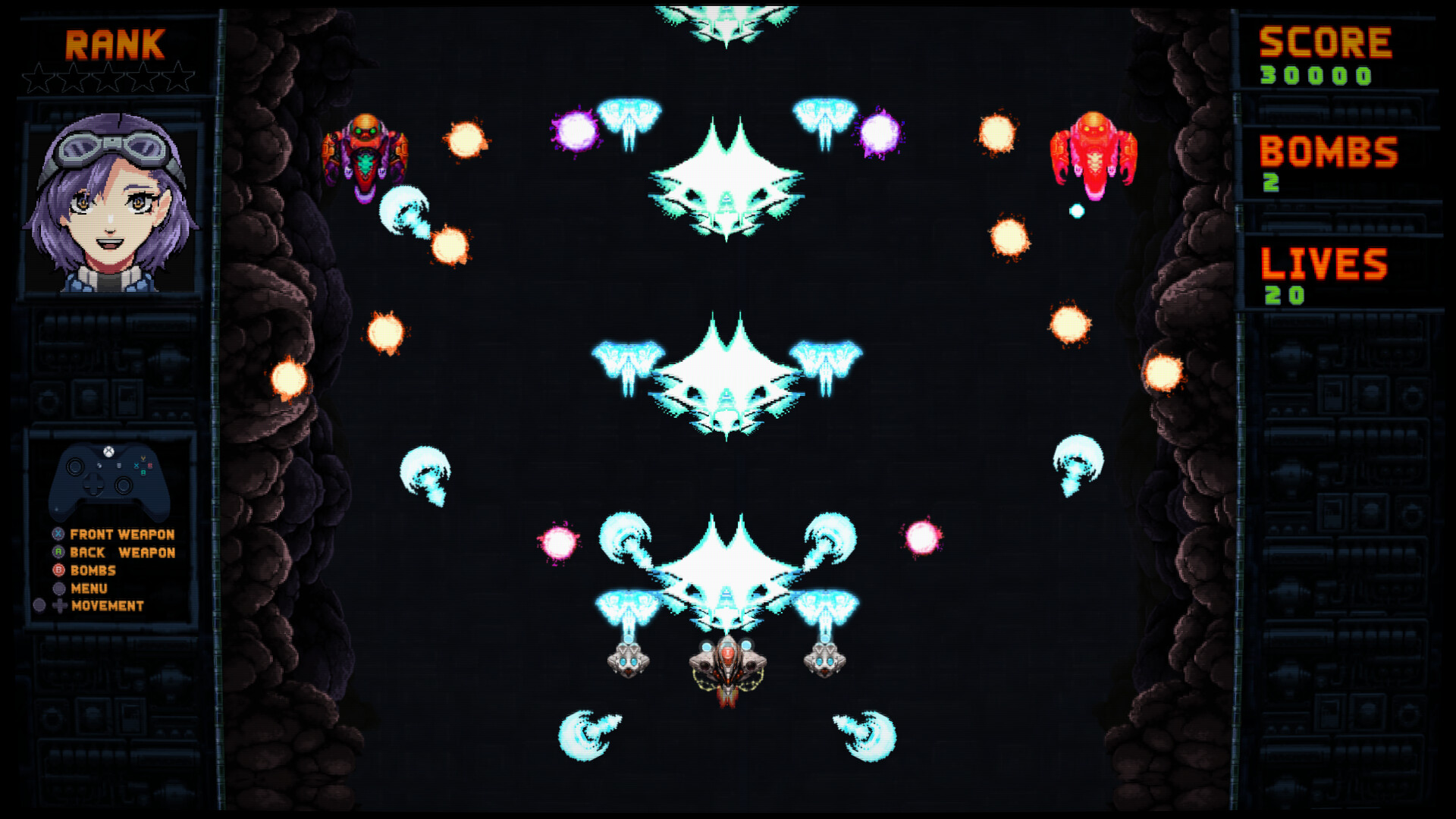 精緻的像素美術風格與激烈的戰鬥場景