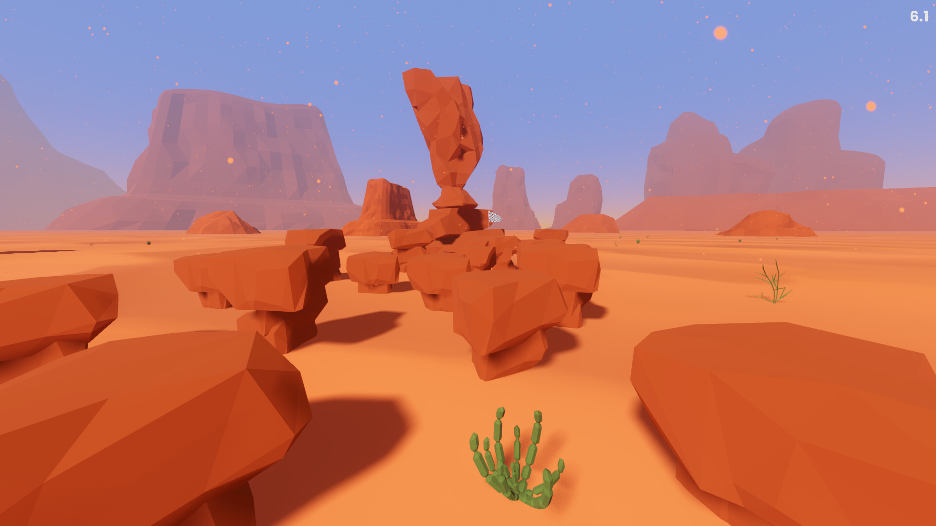 玩家利用蛛網在峽谷岩壁上創造彈跳點