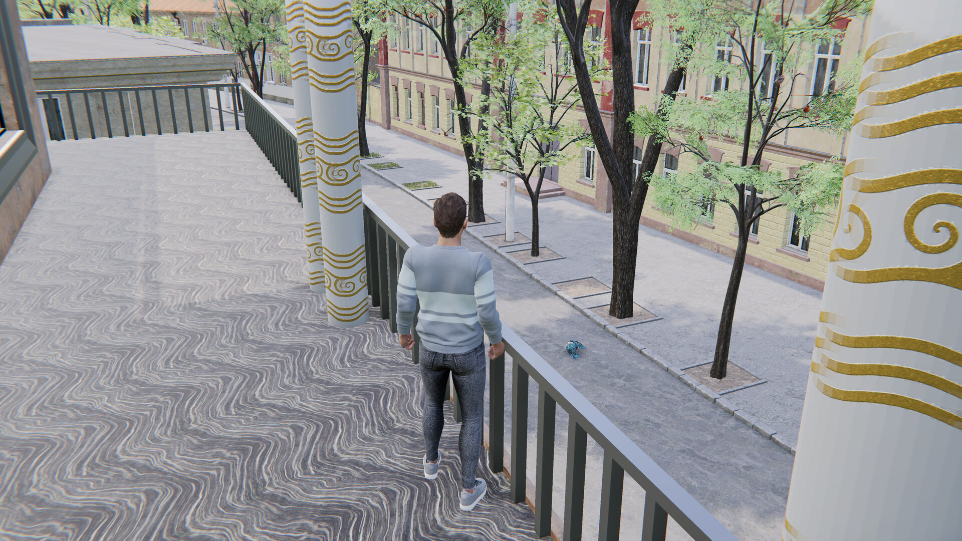 遊戲充滿故事性的場景