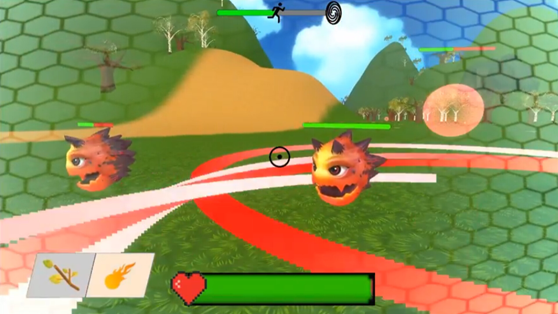 收集魔法香蕉獲得護盾。