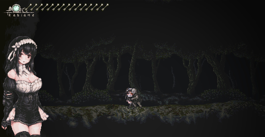 遊戲中的戰鬥場景