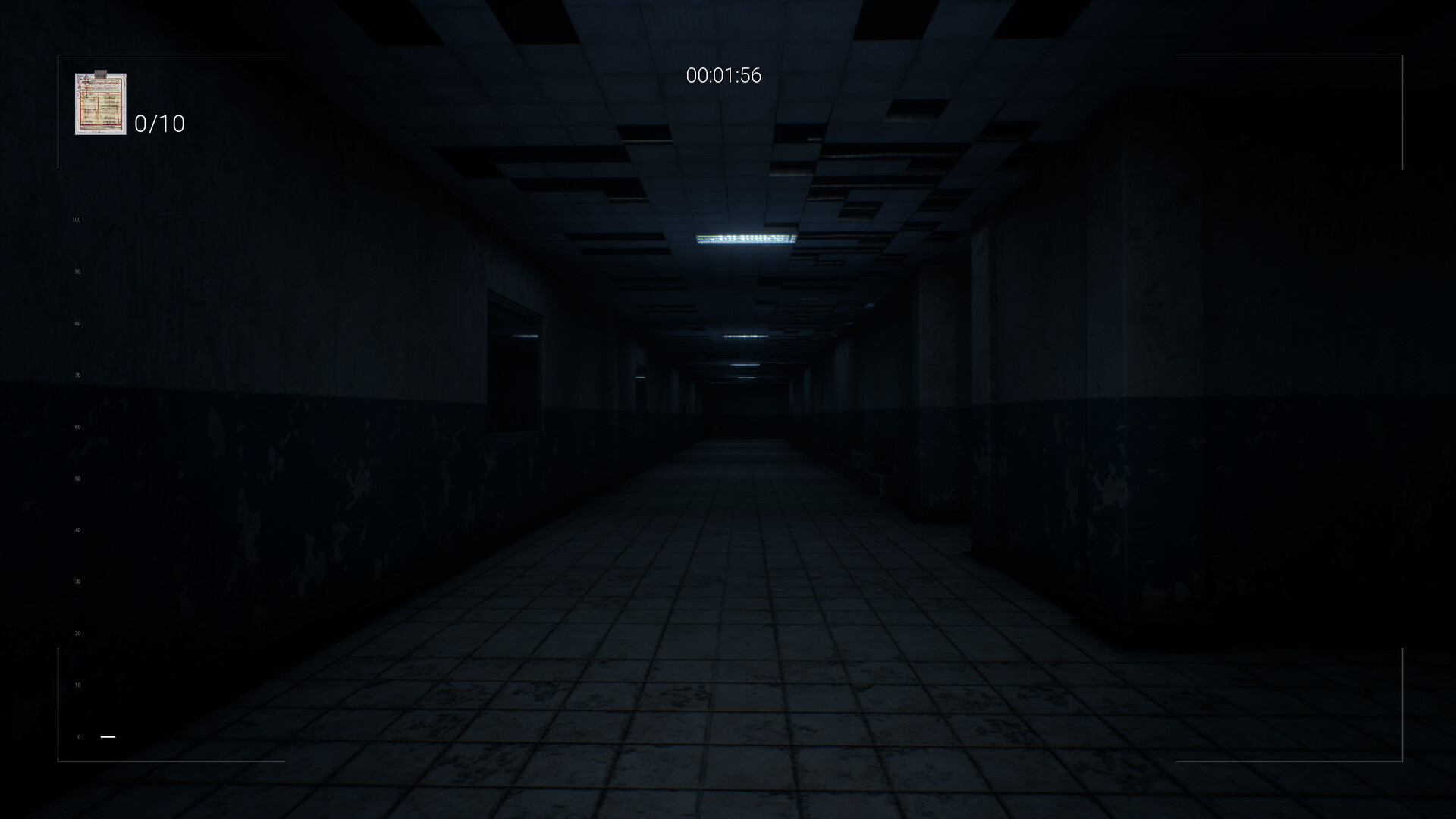 陰暗的走廊潛藏著未知的恐怖。