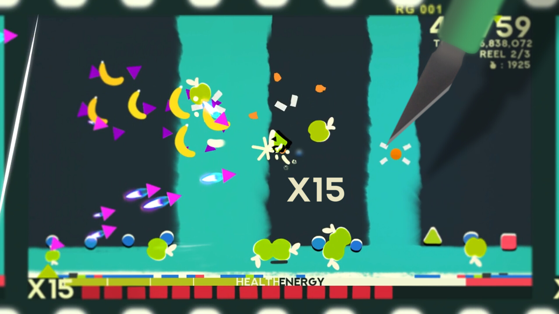 密集的彈幕與敵人考驗玩家的操作技巧