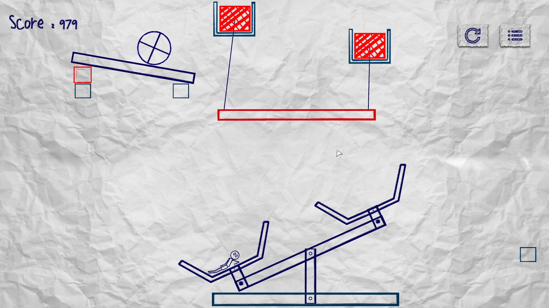 玩家需要利用各種機關來幫助火柴人