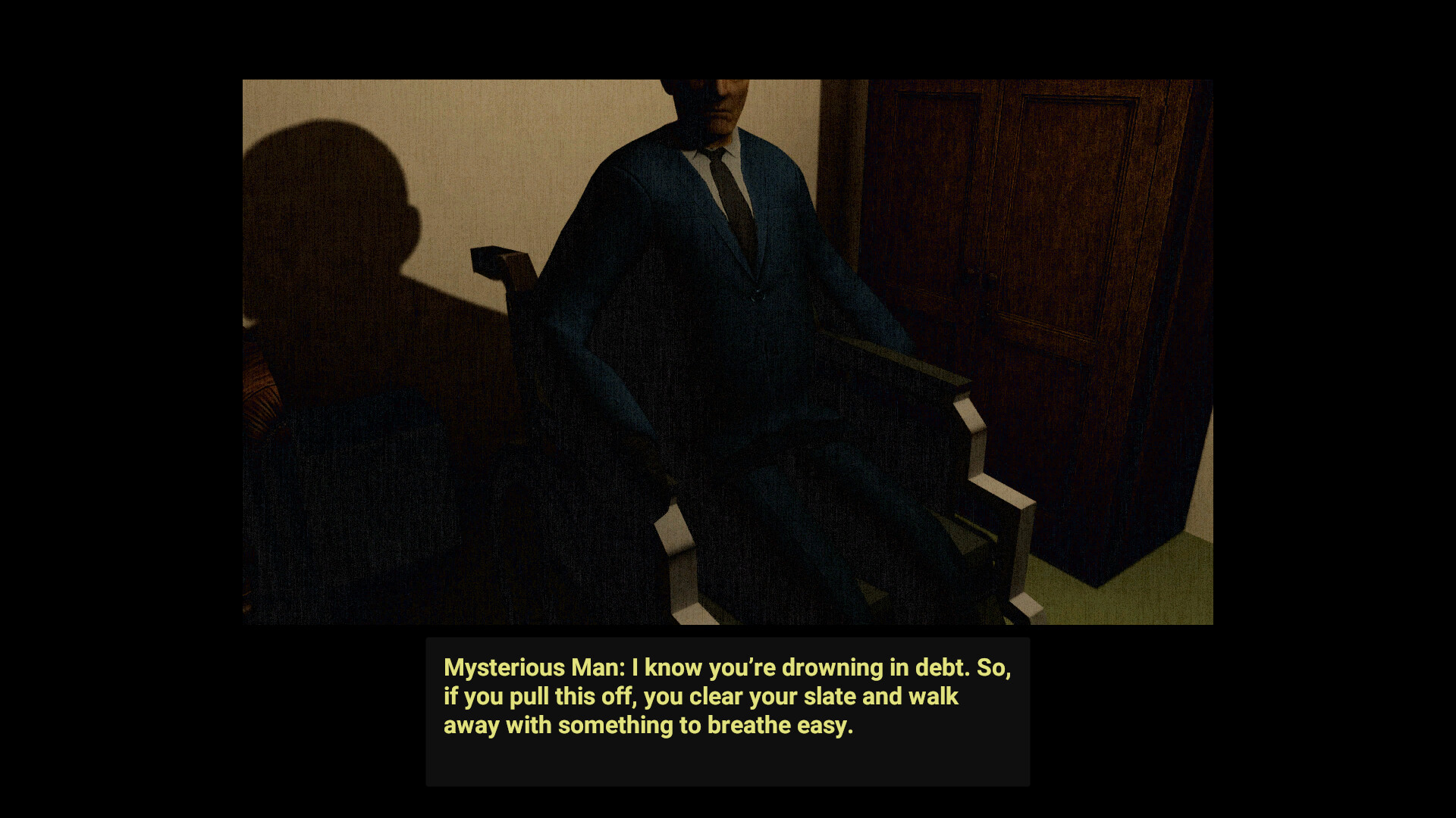 遊戲中的光影效果加強了恐怖氛圍。