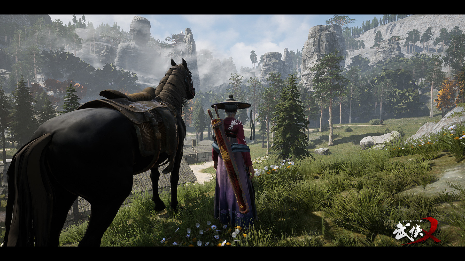 遊戲中充滿中國古代風格的建築