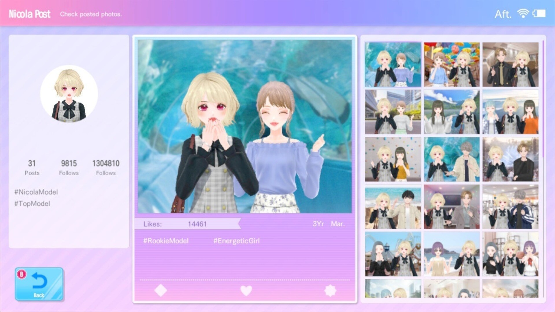 打造可愛的專屬模特兒