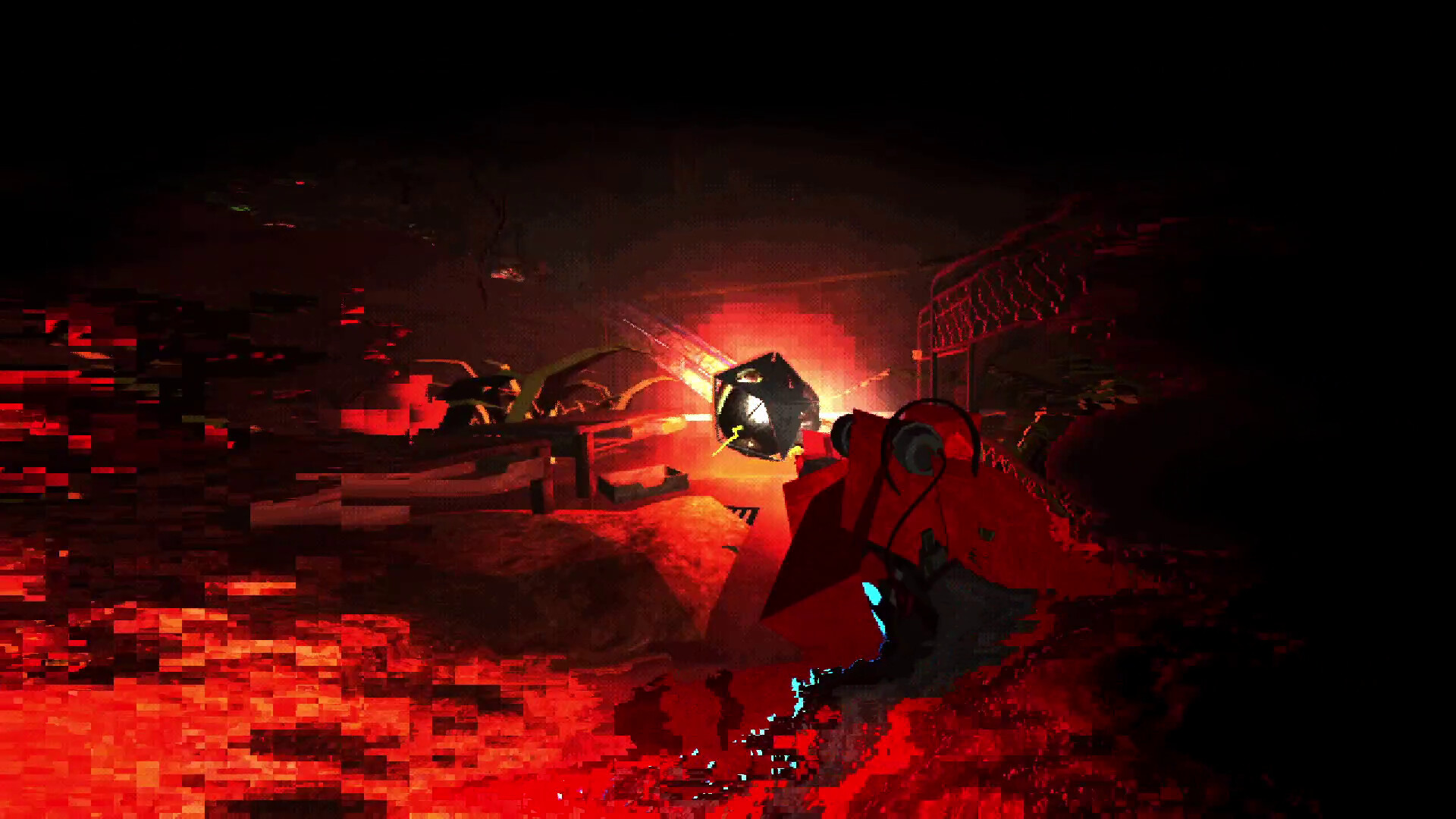 遊戲中的敵人，造型充滿生物科技感