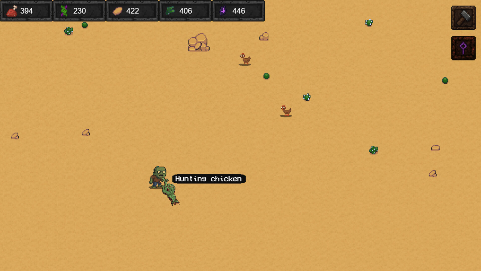 遊戲的技能樹介面