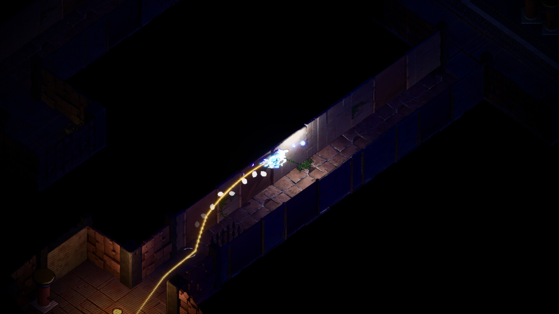 玩家在迷宮中探索的畫面