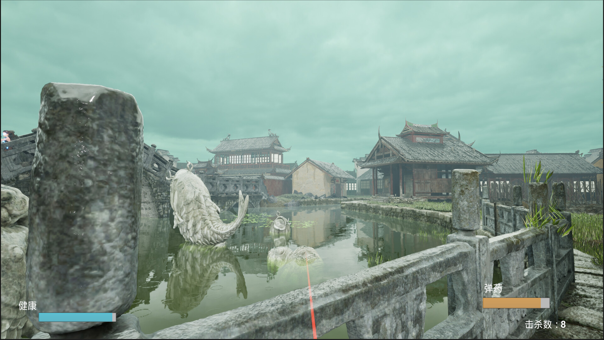 遊戲畫面隨著進程不斷進化。