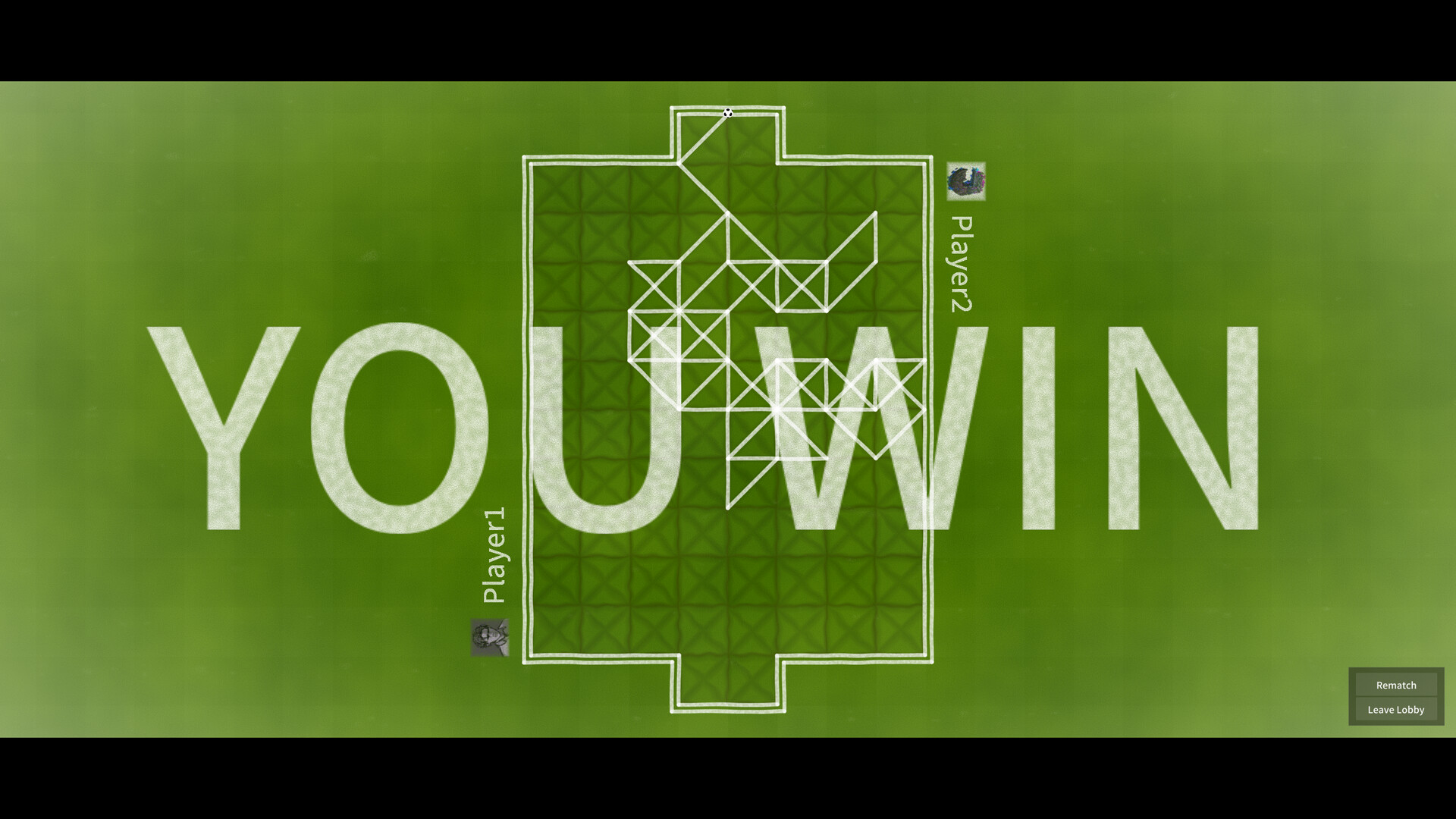 《紙上足球》遊戲畫面截圖