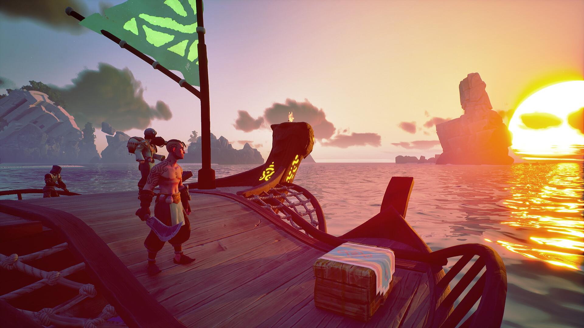 建造獨特的島嶼村莊