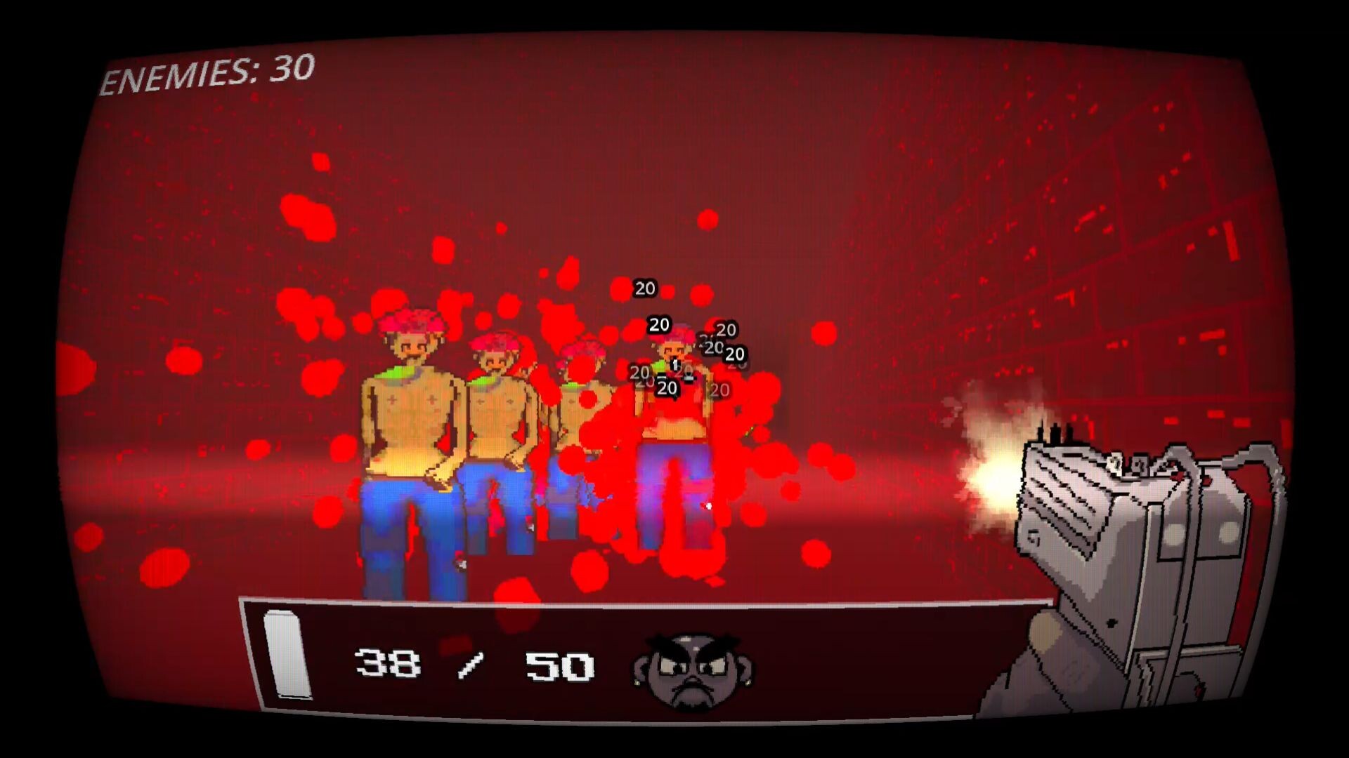 遊戲中的場景設計充滿了90年代的復古工業風格。