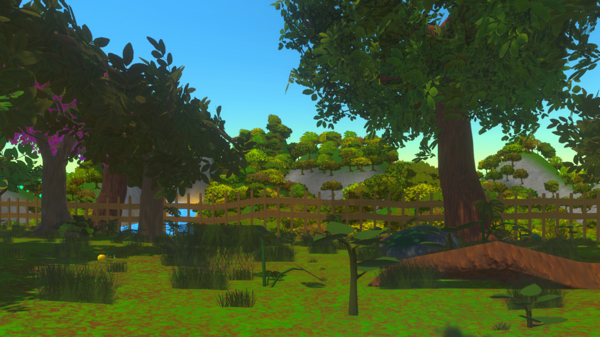 在色彩繽紛的叢林中探索