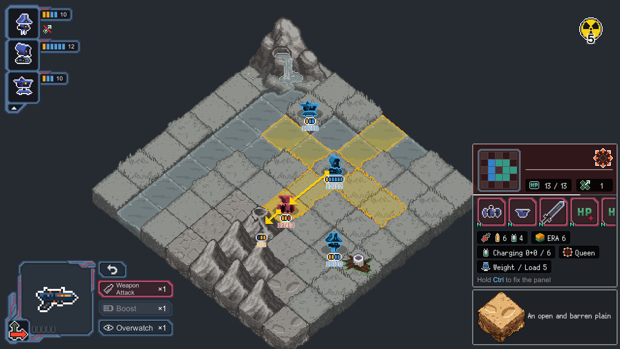 利用技能將敵人推向危險區域