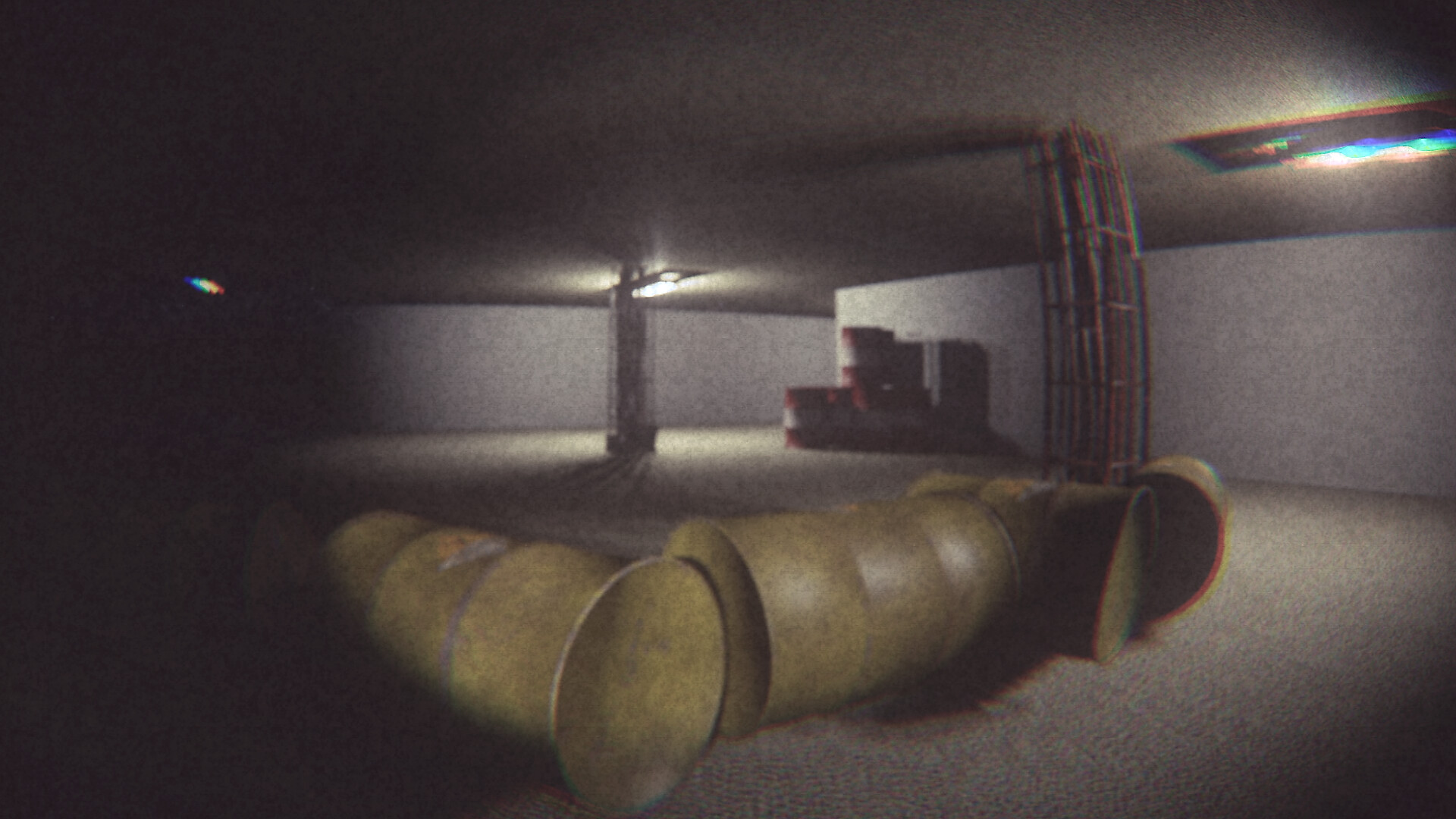 遊戲中充滿迷幻色彩的場景