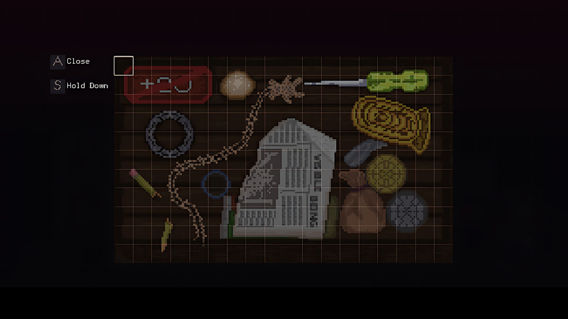 玩家在遊戲中面對一個可怕的怪物。