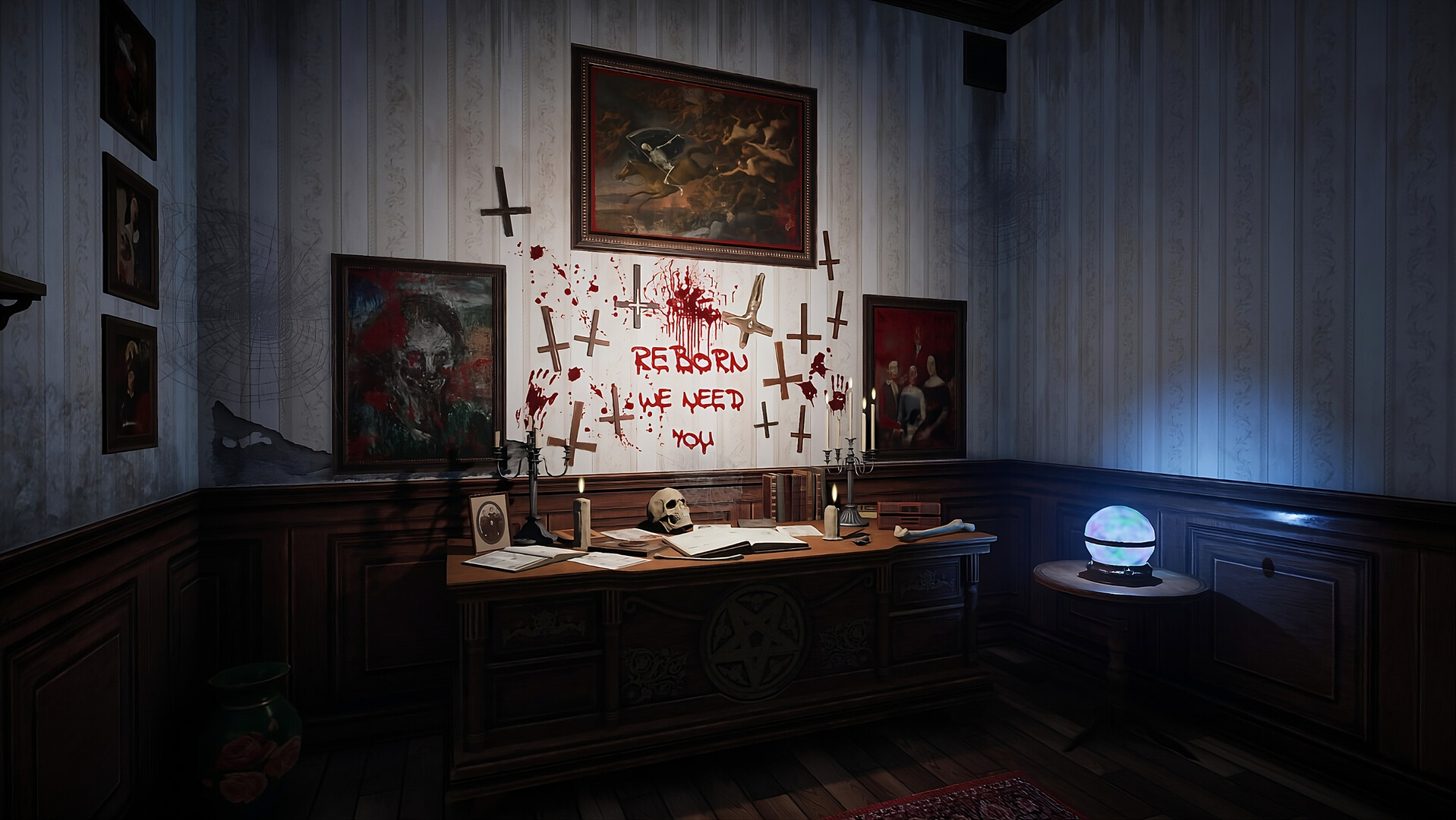 遊戲場景充滿了細節與壓迫感