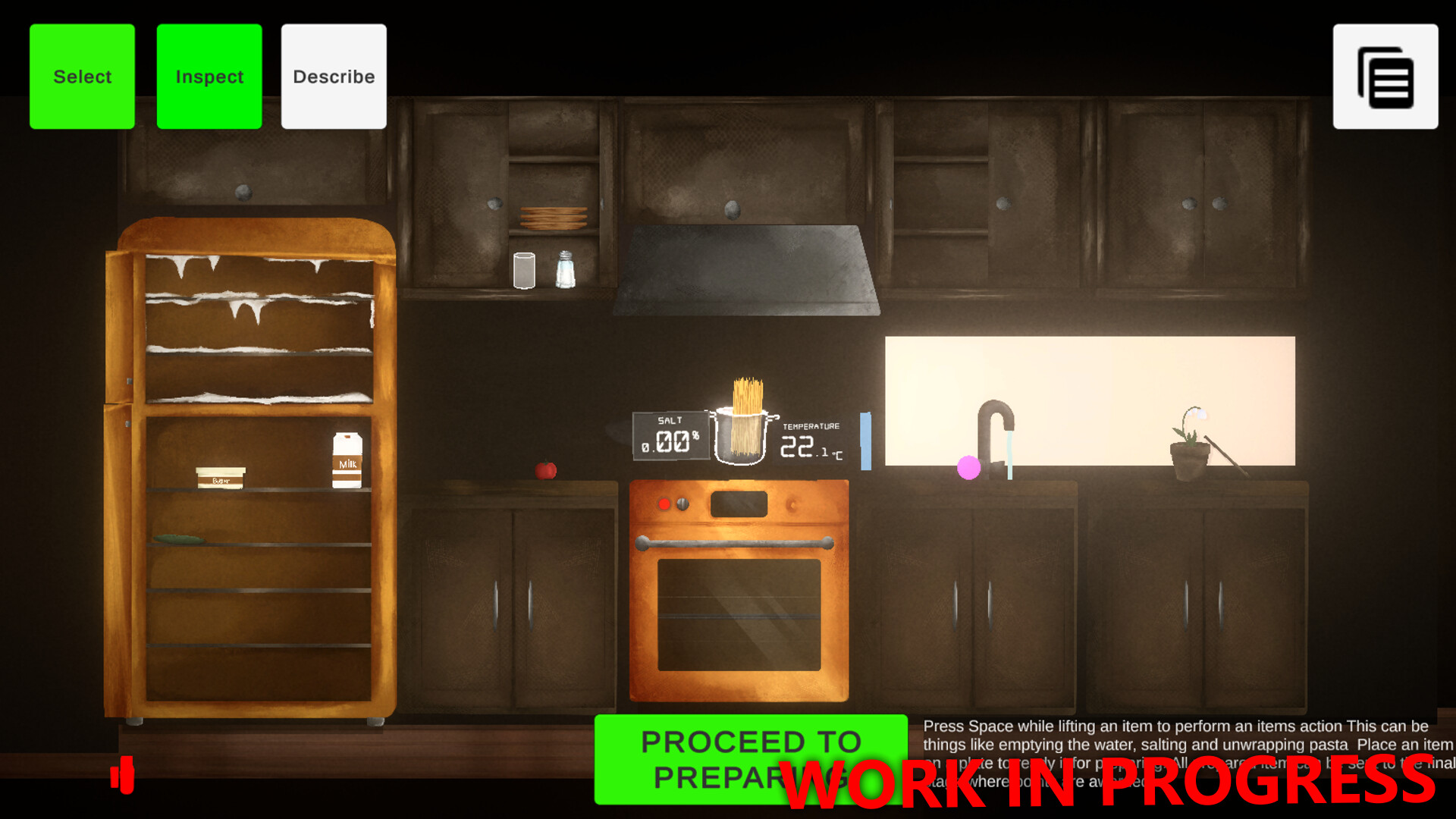 遊戲中的料理成品展示