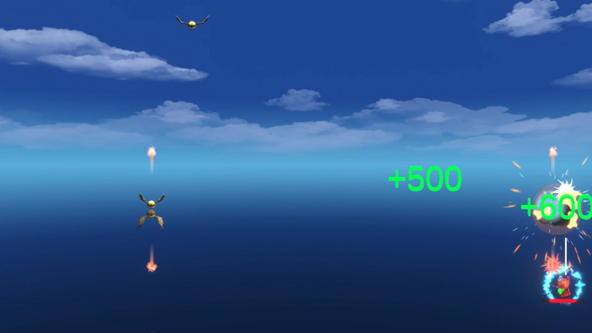 玩家將在迷人的空中場景與怪物戰鬥