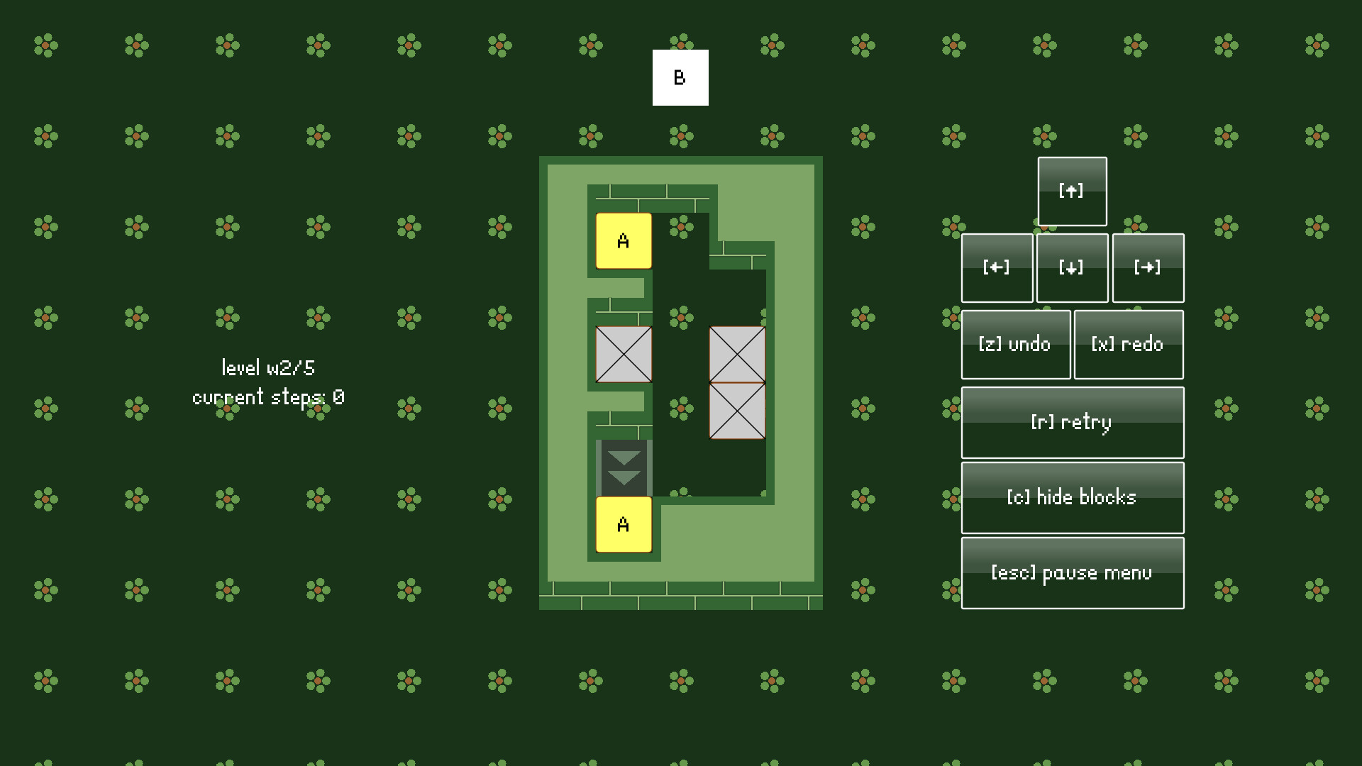 遊戲中合併數字方塊的瞬間