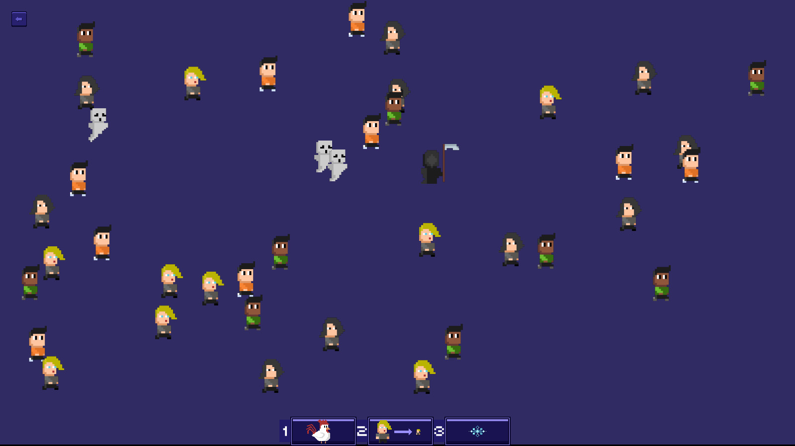 遊戲中的互動畫面