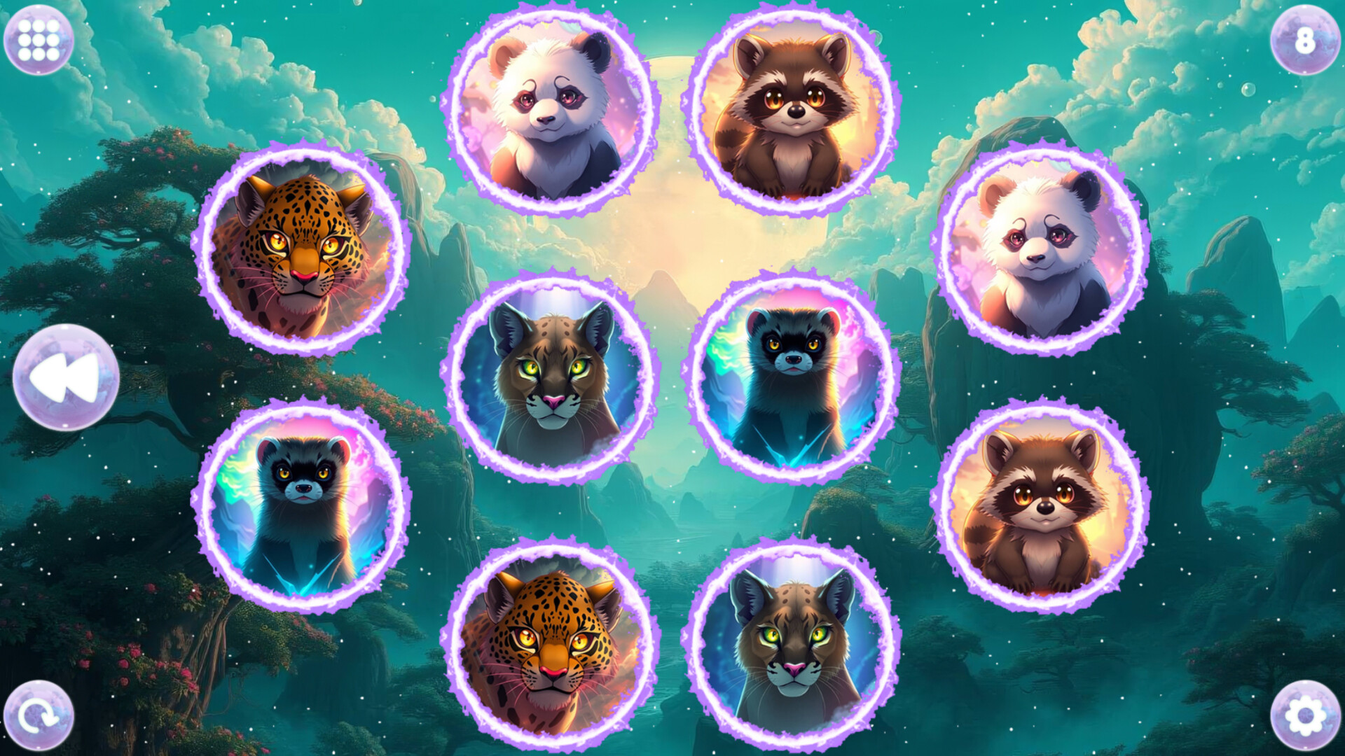 簡潔直觀的遊戲介面