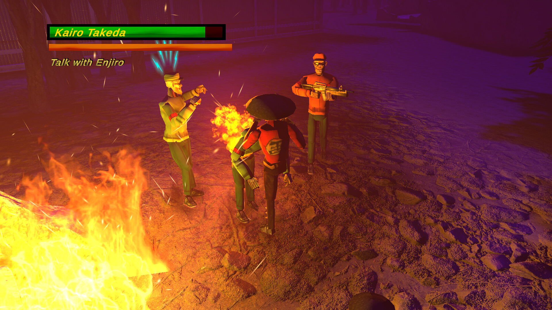 遊戲中的一個場景