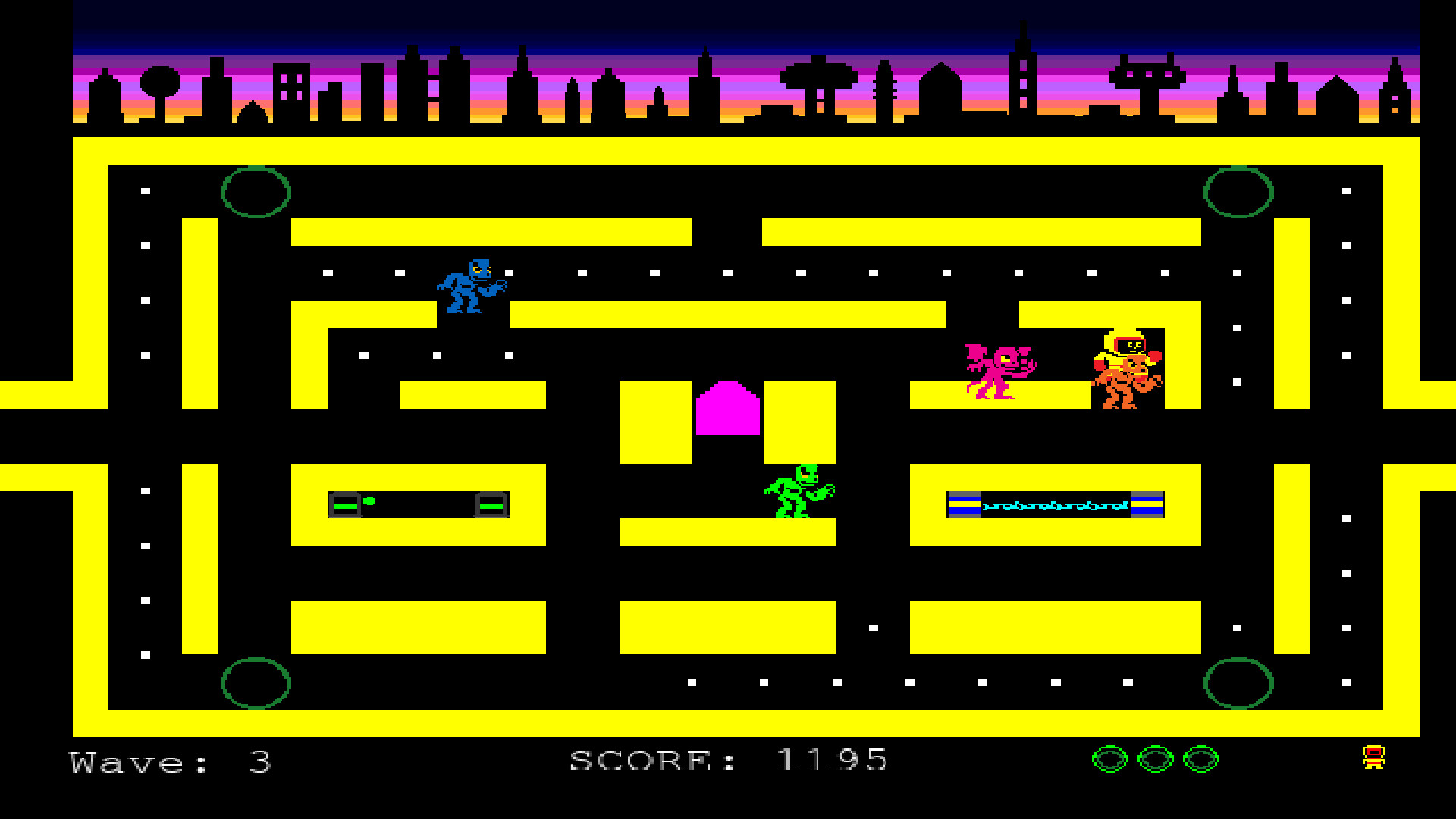 遊戲結束畫面或高分榜，激勵玩家不斷挑戰