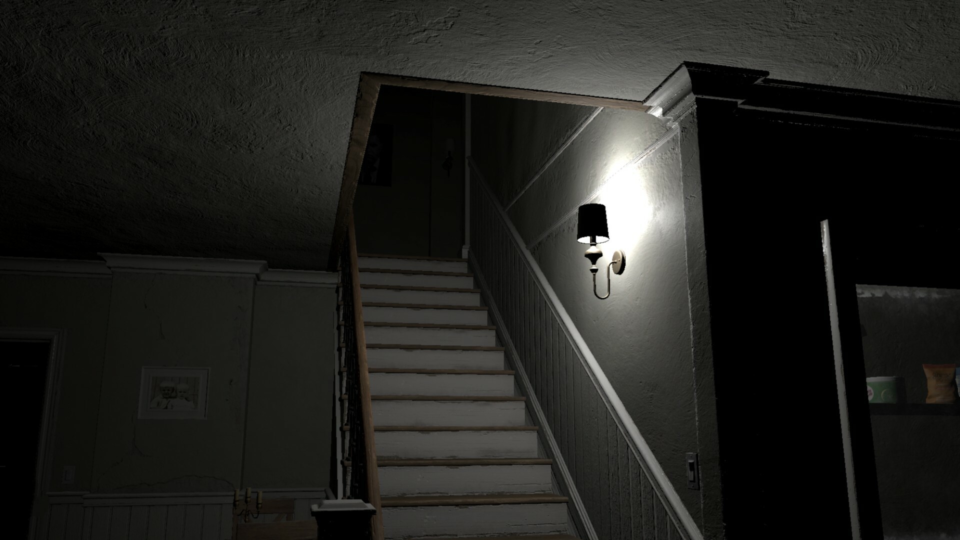 遊戲中充滿詭譎氛圍的場景