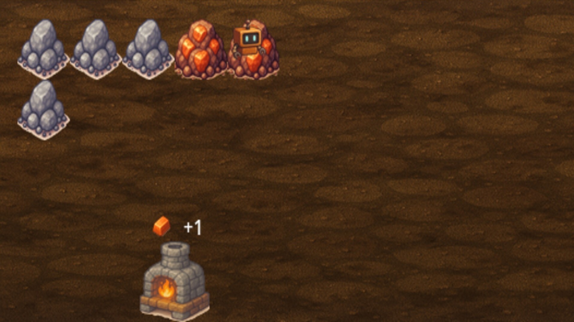 夜晚的礦場，呈現另一種靜謐氛圍