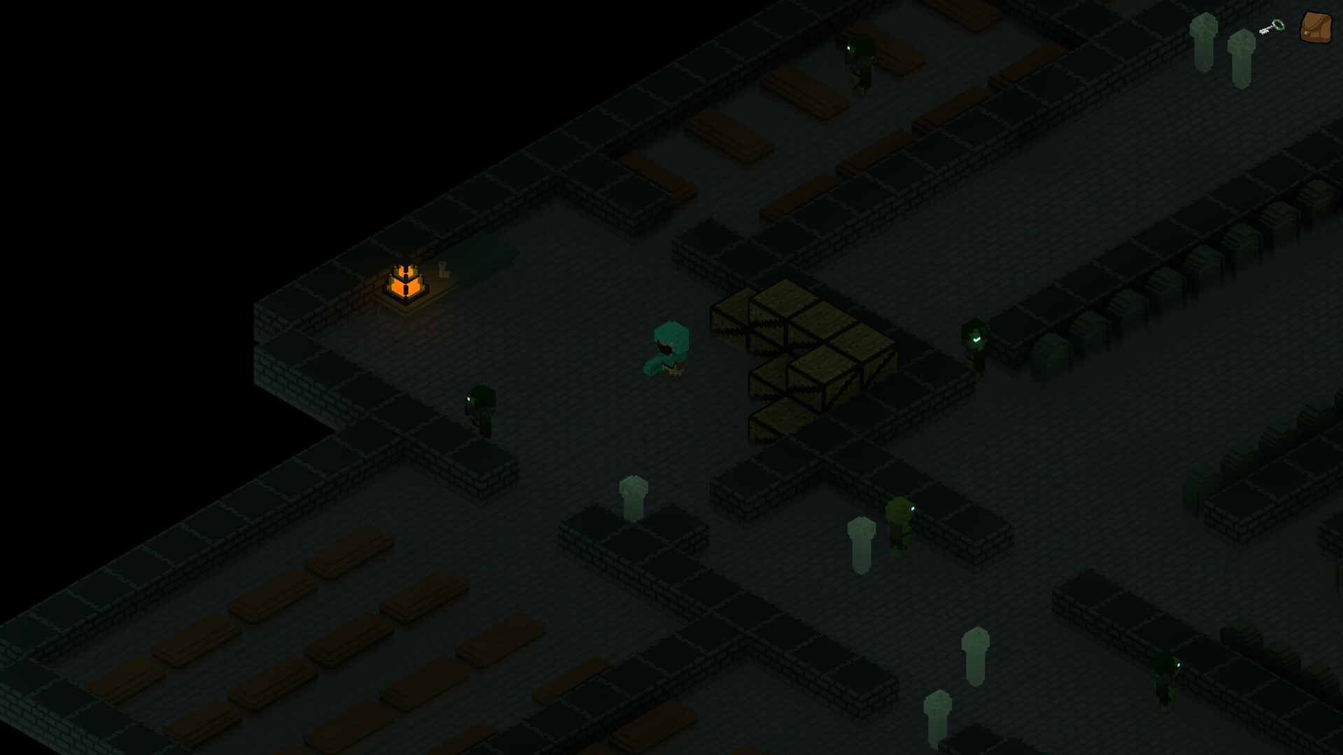 遊戲採用體素美術風格，呈現出獨特的視覺魅力。