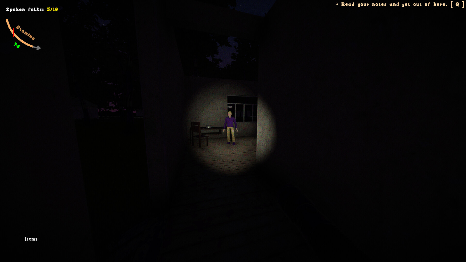 遊戲中一個擺放著蠟燭的詭異祭壇