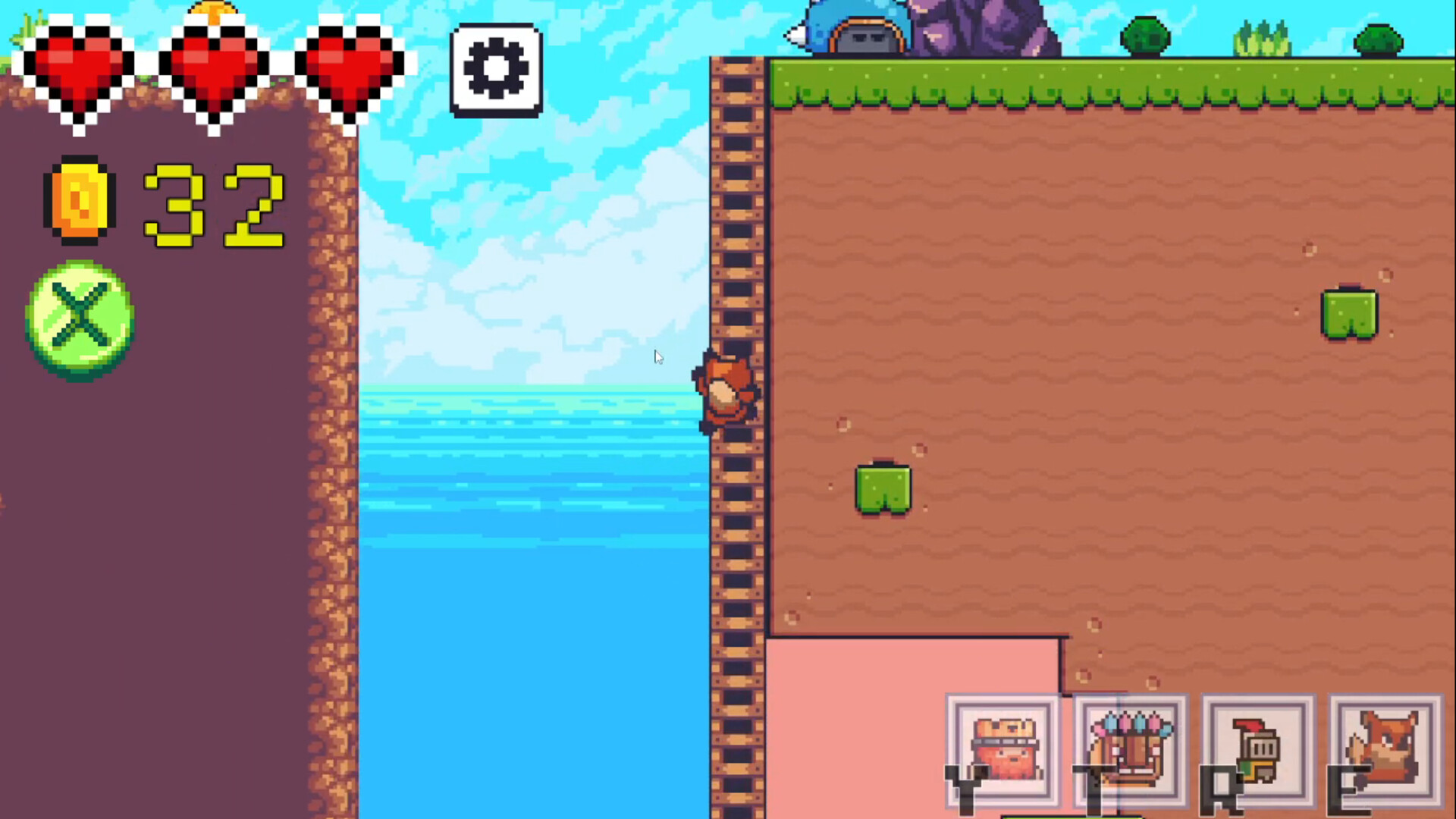 雪地場景中的探索